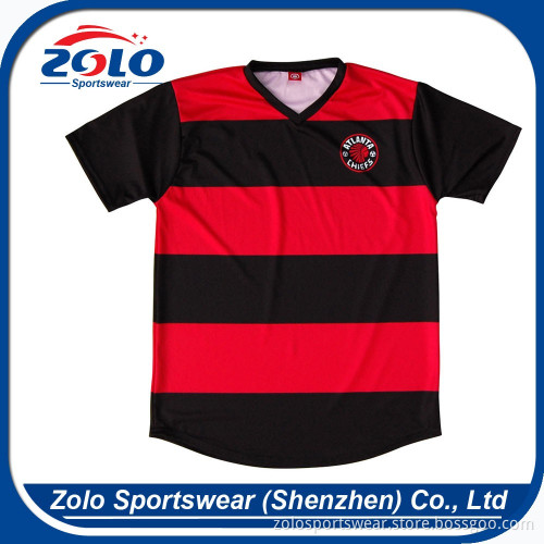 Wholesale cheap price fully dye sublimated custom soccer uniform no moq